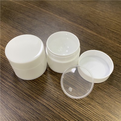 Factory cheap price jar transparent plastic cosmetic 50ml At Good