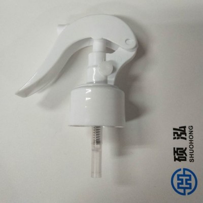 mist sprayer mini plastic trigger for hair salon,PP 28/410 White Smooth Closure Mini Trigger