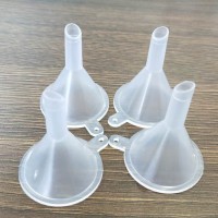 Mini Small Plastic Funnels For Perfume Liquid Oil Filling, High quality transparent PP mini funnel